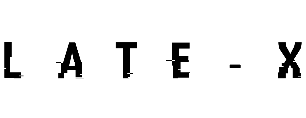 Late X Logo Late X Logo